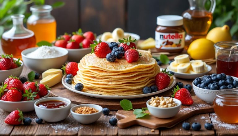 découvrez les meilleures garnitures sucrées et salées pour réussir votre crêpe party et régaler tous vos invités.
