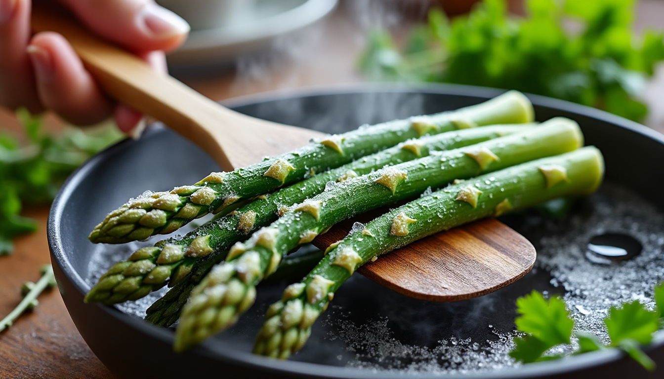 découvrez nos astuces pour cuire parfaitement vos asperges surgelées tout en conservant leur croquant et leur saveur naturelle. conseils simples et efficaces pour une cuisson réussie à chaque fois.