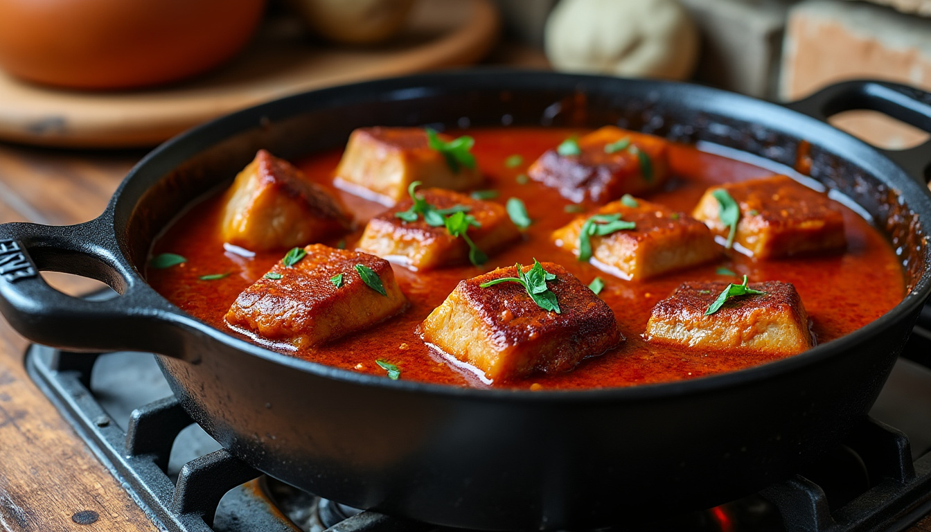 découvrez nos recettes savoureuses de joues de porc à l'espagnole, accompagnées de variantes gourmandes pour régaler vos papilles.