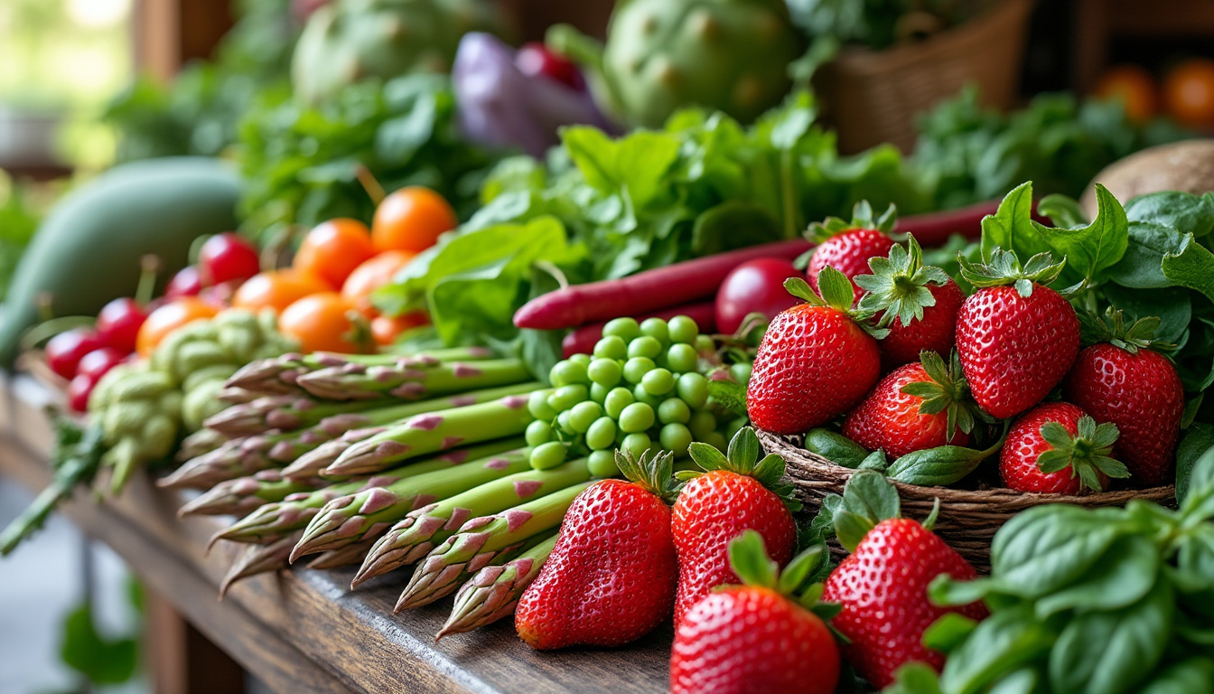 découvrez les fruits et légumes de saison en mai, apprenez à bien les choisir pour profiter pleinement de leurs saveurs et bienfaits.