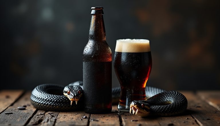 découvrez snake venom, la bière la plus puissante au monde avec un incroyable taux d'alcool de 67,5% ! une expérience unique pour les amateurs de sensations fortes.