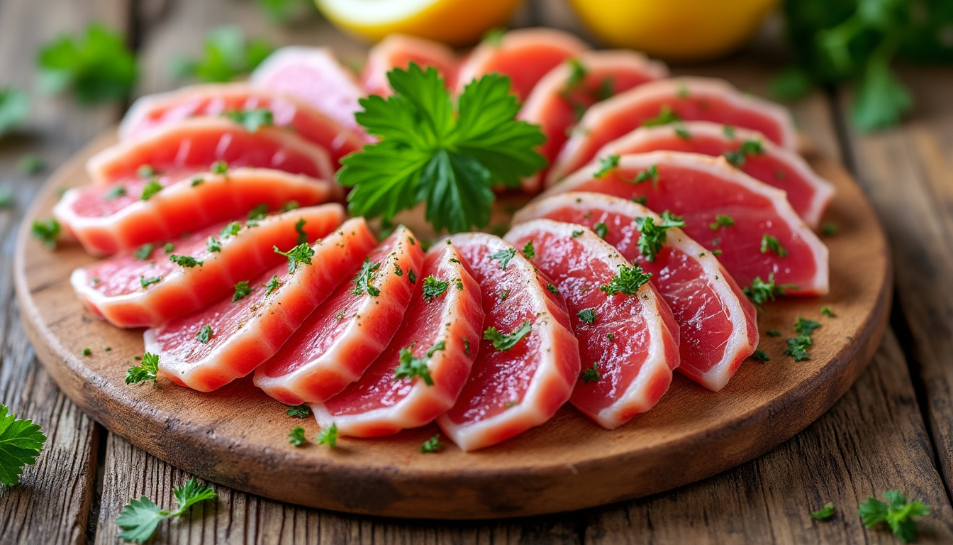 découvrez comment préparer facilement du thon cru mariné à la maison avec notre recette délicieuse et rapide. parfait pour un repas frais et savoureux.