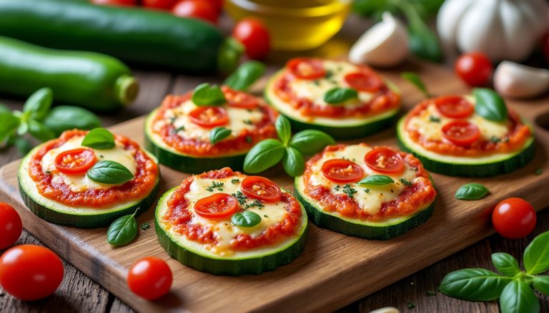 découvrez comment préparer des courgettes façon pizza savoureuse avec notre recette simple et délicieuse. idéale pour un repas gourmand et sain.