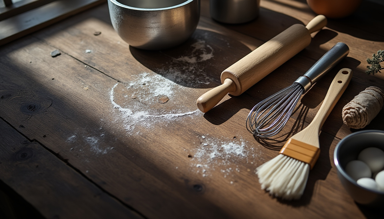 découvrez la liste complÚte des ustensiles de pùtisserie indispensables pour réussir toutes vos recettes avec facilité et gourmandise.