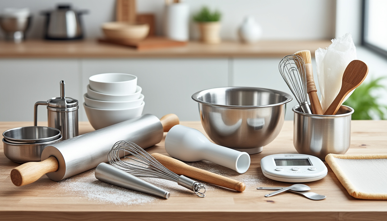 découvrez la liste essentielle des ustensiles de pâtisserie pour réussir toutes vos recettes gourmandes avec simplicité et précision.