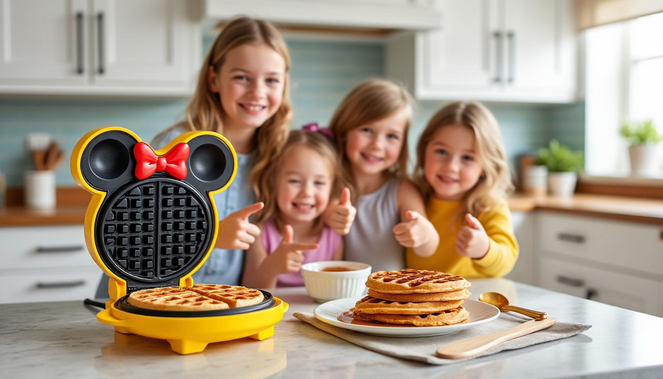 découvrez tout ce qu'il faut savoir sur le gaufrier mickey pour des petits déjeuners magiques et gourmands, parfaits pour émerveiller petits et grands dès le matin.