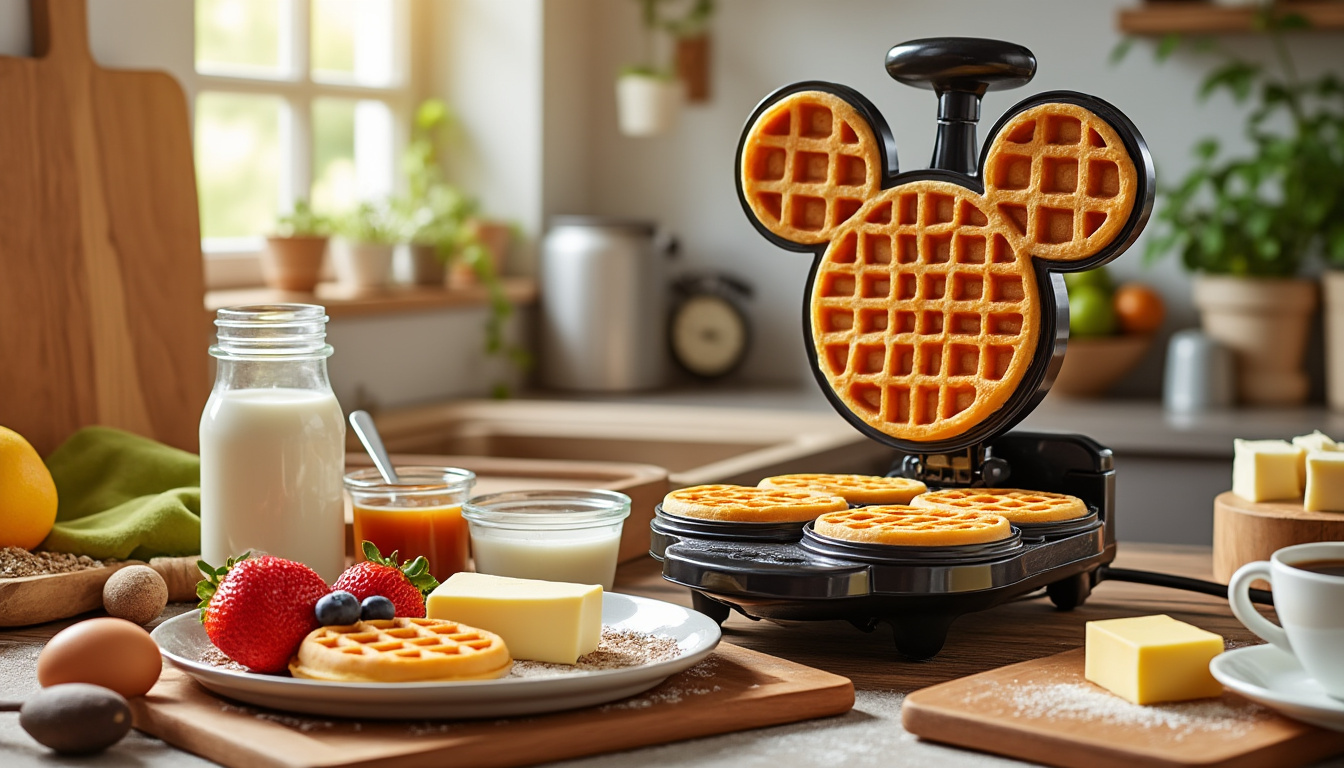 découvrez tout sur le gaufrier mickey pour préparer des petits déjeuners magiques et gourmands qui raviront petits et grands.