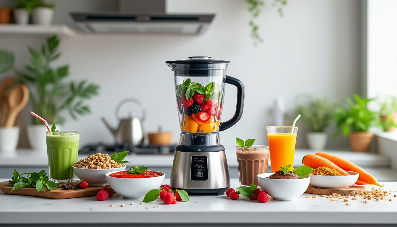 découvrez 6 recettes faciles à réaliser avec un blender pour gagner du temps en cuisine tout en dégustant des plats savoureux et rapides.
